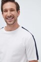 Хлопковая футболка Tommy Hilfiger бежевый UM0UM03005