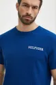 темно-синій Бавовняна футболка lounge Tommy Hilfiger