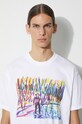 Carhartt WIP cotton t-shirt Ollie Mac Icy Lake I032408.02XX white