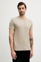 Бавовняна футболка Calvin Klein Jeans 2-pack J30J320199 бежевий SS25