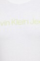 Calvin Klein Jeans tricou din bumbac alb J30J322344