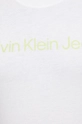 bianco Calvin Klein Jeans t-shirt in cotone