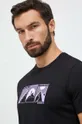 μαύρο Αθλητικό μπλουζάκι Mammut Core Ανδρικά