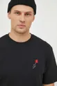 črna Bombažna kratka majica The Kooples