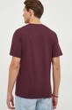 Odzież The Kooples t-shirt bawełniany HTSC27063K bordowy