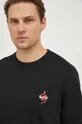 črna Bombažna kratka majica The Kooples