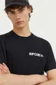 čierna Bavlnené tričko Rip Curl