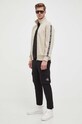 Бавовняна футболка Calvin Klein K10K111836 чорний AW23