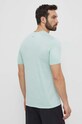 Odzież Mizuno t-shirt do biegania Impulse Core J2GAA519 turkusowy