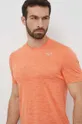 πορτοκαλί Μπλουζάκι για τρέξιμο Mizuno Impulse