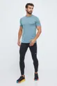 Μπλουζάκι για τρέξιμο Mizuno Impulse πράσινο