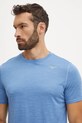 Mizuno tricou de alergare Impulse albastru J2GAA519