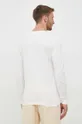 Βαμβακερή μπλούζα με μακριά μανίκια Gant λευκό