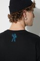 Βαμβακερό μπλουζάκι Billionaire Boys Club B23249 μαύρο