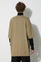 Одежда Хлопковая футболка Rick Owens DU02C5274.RIG зелёный