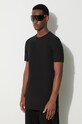 Rick Owens t-shirt bawełniany czarny DU02C5250.RN