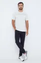 Μπλουζάκι προπόνησης Calvin Klein Performance μπεζ