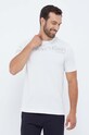Calvin Klein Performance t-shirt treningowy beżowy 00GMF3K141