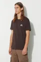 brown Alpha Industries cotton t-shirt Basic T Small Logo