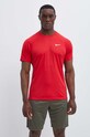 Nike t-shirt treningowy regular czerwony NESSA586