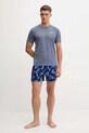 Nike t-shirt treningowy NESSA589 niebieski AW25