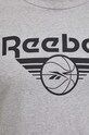 Бавовняна футболка Reebok Classic Basketball сірий 100070707