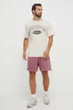 Reebok Classic t-shirt in cotone 100036811 beige AW23