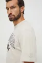 beżowy Reebok Classic t-shirt bawełniany