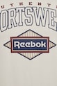 Bavlnené tričko Reebok Classic 100036811 béžová