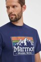 Marmot t-shirt sportowy MMW Gradient granatowy M14823