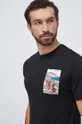 Smartwool t-shirt sportowy Mountain Patch Graphic 56 % Wełna merynosów, 44 % Poliester z recyklingu 