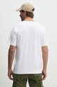 Odzież Wood Wood t-shirt bawełniany Ace t-shirt 10005710.2222 biały