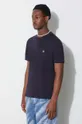 blu navy C.P. Company t-shirt in cotone 30/1 JERSEY GOGGLE PRINT T-SHIRT