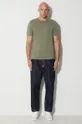 Памучна тениска C.P. Company 30/1 JERSEY GOGGLE PRINT T-SHIRT зелен