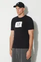 črna Bombažna kratka majica C.P. Company
