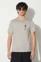 Clothing C.P. Company cotton t-shirt MERCERIZED JERSEY 30/2 TWISTED BRITISH SAILOR T-SHIRT 15CMTS155A006499W gray