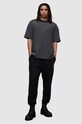 AllSaints t-shirt bawełniany RICKY SS CREW MD020Z czarny