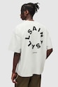 Памучна тениска AllSaints TIERRA SS CREW MG294Y сив SS24