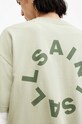 Odzież AllSaints t-shirt bawełniany TIERRA SS CREW MG294Y zielony