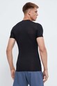 Odzież Reebok t-shirt treningowy Compression 100070386 czarny