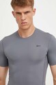 Reebok t-shirt treningowy z elastanem szary 100070866