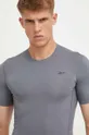 szary Reebok t-shirt treningowy Męski