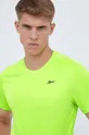 zelená Tréningové tričko Reebok Tech