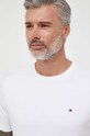 Tommy Hilfiger t-shirt bawełniany biały MW0MW35851
