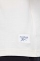 Pamučna majica Reebok Classic 100036832 bež