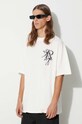 Represent cotton t-shirt Cherub Initial beige MT4026.72