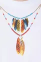 Pamučna majica Marcelo Burlon Feathers Necklace