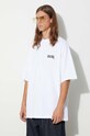 Одежда Хлопковая футболка Marcelo Burlon Disco God CMAA054F23JER0090110 белый