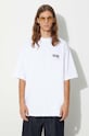 Marcelo Burlon cotton t-shirt Disco God white CMAA054F23JER0090110