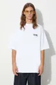 biały Marcelo Burlon t-shirt bawełniany Disco God
